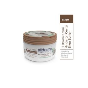 Alldermo Shea Butter Hindistan Cevizi 250 ml El Bakım Kremi