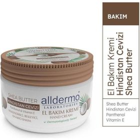 Alldermo Shea Butter Hindistan Cevizi 250 ml El Bakım Kremi