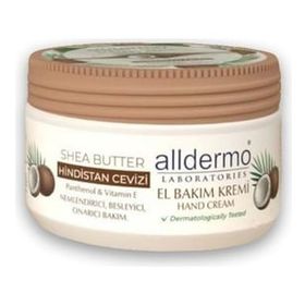 Alldermo Shea Butter Hindistan Cevizi 250 ml El Bakım Kremi