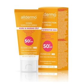 Alldermo SPF50 50 ml Kuru ve Hassas Cilt Bakım Kremi