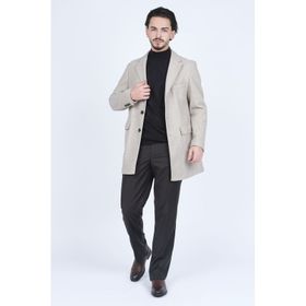 Allegro 0365701 Açık Bej Erkek Kaban