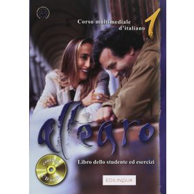 Allegro 1 Ders Kitabı+CD İtalyanca Temel Seviye - kollektif