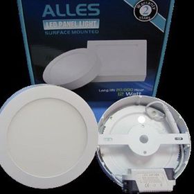 Alles 12 W Günışığı Sıva Üstü Yuvarlak Led Panel Aydınlatma