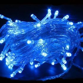 Alles 15 mt Yılbaşı İp Mavi 8 Animasyon Eklenemez Led Aydınlatma