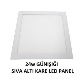 Alles 24 W Günışığı Sıva Altı Kare Led Panel Aydınlatma