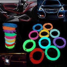 Alles 3 mm 3 mt Fitilsiz Günışığı İp Neon Led Aydınlatma