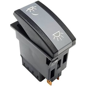Allestock 24 V 8 Pin Ampullü Otokar Doruk Otobüs Ledli Spot Lamba Anahtar Düğme Rocker Switch