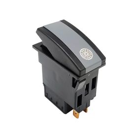 Allestock 24 V 8 Pin Ampullü Otokar Doruk Otobüs Turbo Fan Anahtar Düğme Rocker Switch