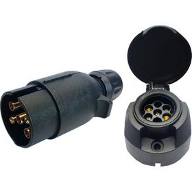 Allestock 5 Pin Römork Fişi ve Soketi