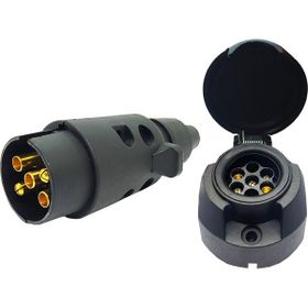 Allestock 5 Pin Römork Fişi ve Soketi