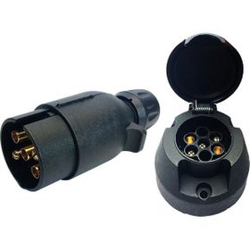 Allestock 5 Pin Römork Fişi ve Soketi