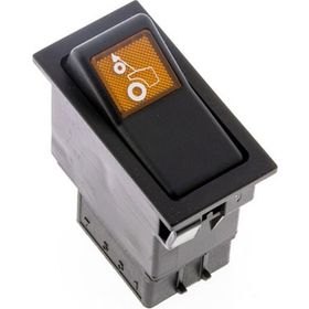 Allestock Ampullü 12V Universal Çift Çeker Düğmesi Anahtarı 6 Pin Rocker Switch Buton