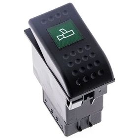 Allestock Ampullü 12V Universal Kamera Düğmesi Anahtarı 2 Pin Rocker Switch