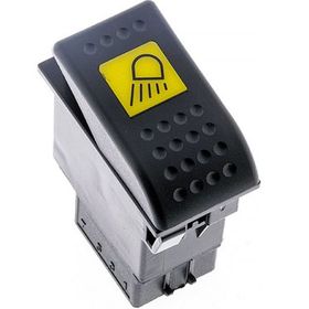 Allestock Ampullü 12V Universal Sürücü Koltuğu Aydınlatma Lamba Düğmesi Anahtarı 2 Pin Rocker Switch Buton