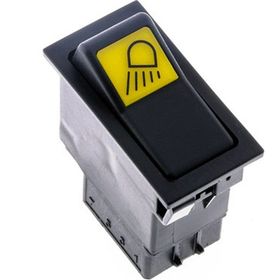 Allestock Ampullü 24V Universal Arka Çalışma Genel Hizmet Lamba Düğmesi Anahtarı 2 Pin Rocker Switch