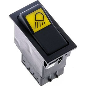 Allestock Ampullü 24V Universal Arka Çalışma İş Lamba Düğmesi Anahtarı 2 Pin Rocker Switch