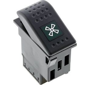 Allestock Ampullü 24V Universal Kalorifer Düğmesi Anahtarı 3 Pin Rocker Switch Buton