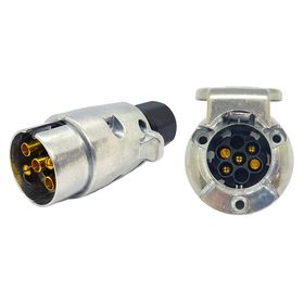 Allestock Metal 5 Pin Römork Fişi ve Soketi