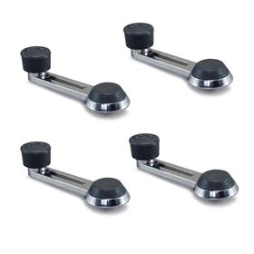 Allestock Tofaş Murat 124 Murat 131 Metal 4'lü Set Cam Açma Kapama Kolu