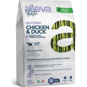 Alleva 1.5 kg Hairball Tahılsız Aloe Vera Tavuk ve Ördek Etli Yetişkin Kedi Maması