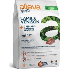 Alleva 1.5 kg Tahılsız Kuzu ve Geyik Etli Yetişkin Kedi Maması