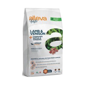 Alleva Holistik Tahılsız Canabis Kuzu ve Geyik Etli Mini Irk Yetişkin 2 kg Köpek Maması