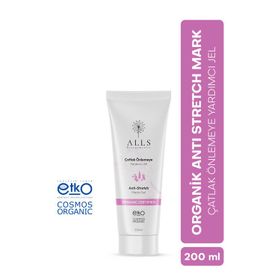 Alls Biocosmetics Organik Anti Stretch Mark 200 ml Çatlak Önlemeye Yardımcı Jel