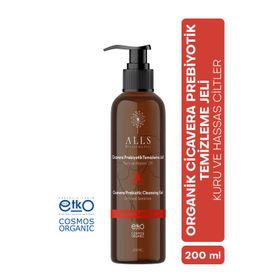 Alls Biocosmetics Organik Cicavera Prebiyotik 200 ml Temizleme Jeli