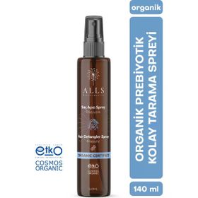 Alls Biocosmetics Organik Prebiyotik 140 ml Kolay Tarama Saç Açıcı Sprey