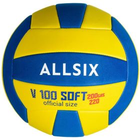 Allsix V100 Soft Sarı Mavi Voleybol Topu