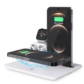 Ally 15W 3 in 1 Wireless Kablosuz Şarj Standı