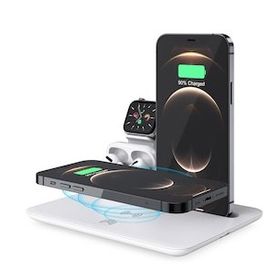 Ally 15W 3 in 1 Wireless Kablosuz Şarj Standı