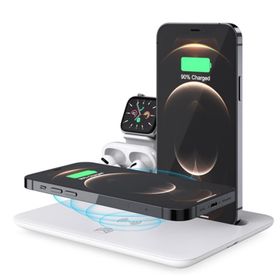 Ally 15W 3 in 1 Wireless Kablosuz Şarj Standı