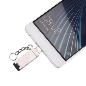Ally 2in1 Gümüş Usb Type-C Kart Okuyucu