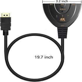 ALLY 3 Port Hdmı Çoklayıcı Full Hd Hdmi Switch