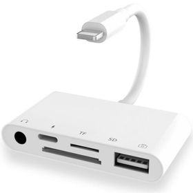 Ally 5 in 1 iPhone-iPad lightning To Audio USB Kamera Okuyucu