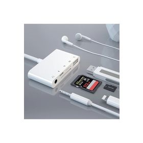 Ally 5 in 1 iPhone-iPad lightning To Audio USB Kamera Okuyucu