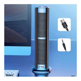 Ally AL-33670 Siyah MC F3 Kablolu Powered Soundbar Kablolu Masaüstü Hoparlör