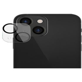 Ally iPhone 13-13 Mini 3D Full Tempered Glass Şeffaf Cam Kamera Koruyucu