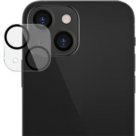 Ally iPhone 13-13 Mini 3D Full Tempered Glass Şeffaf Cam Kamera Koruyucu