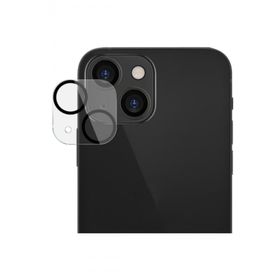 Ally iPhone 13-13 Mini 3D Full Tempered Glass Şeffaf Cam Kamera Koruyucu