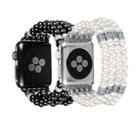Ally iWatch 4-5 44 mm 1-2-3 42 mm Full Boncuk Taşlı Kordon Kayış