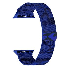 Ally iWatch 4-5 44 mm 1-2-3 42 mm Kayış Kordon Metal Milano Loop Kamuflaj