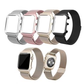 Ally iWatch 4-5 44 mm 1-2-3 42 mm Kayış Kordon Metal Milano Loop