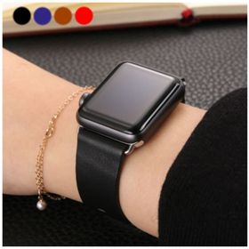 Ally iWatch 4-5 44 mm 1-2-3 42 mm Klasik Deri Kayış Kordon