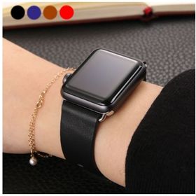 Ally iWatch 4-5 44 mm 1-2-3 42 mm Klasik Deri Kayış Kordon