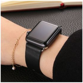 Ally iWatch 4-5 44 mm 1-2-3 42 mm Klasik Deri Kayış Kordon