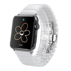 Ally iWatch 4-5 44 mm 1-2-3 42 mm Kordon Kayış Seramik Metal