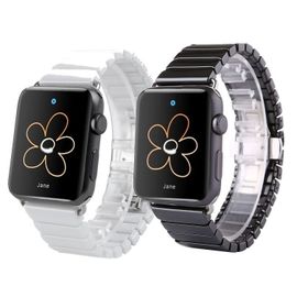 Ally iWatch 4-5 44 mm 1-2-3 42 mm Kordon Kayış Seramik Metal