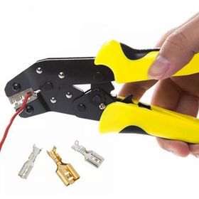 Ally Jk-1601 Papuç Krimp Terminal Sarı Kablo Sıkma Pensesi